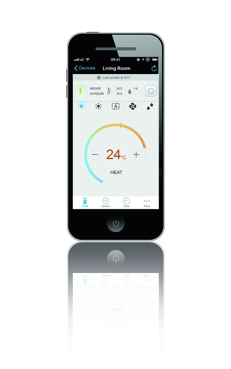 Daikin Emura FTXJ20MW/RXJ20M Single Split WIT (2,0 kW) - Afbeelding 2