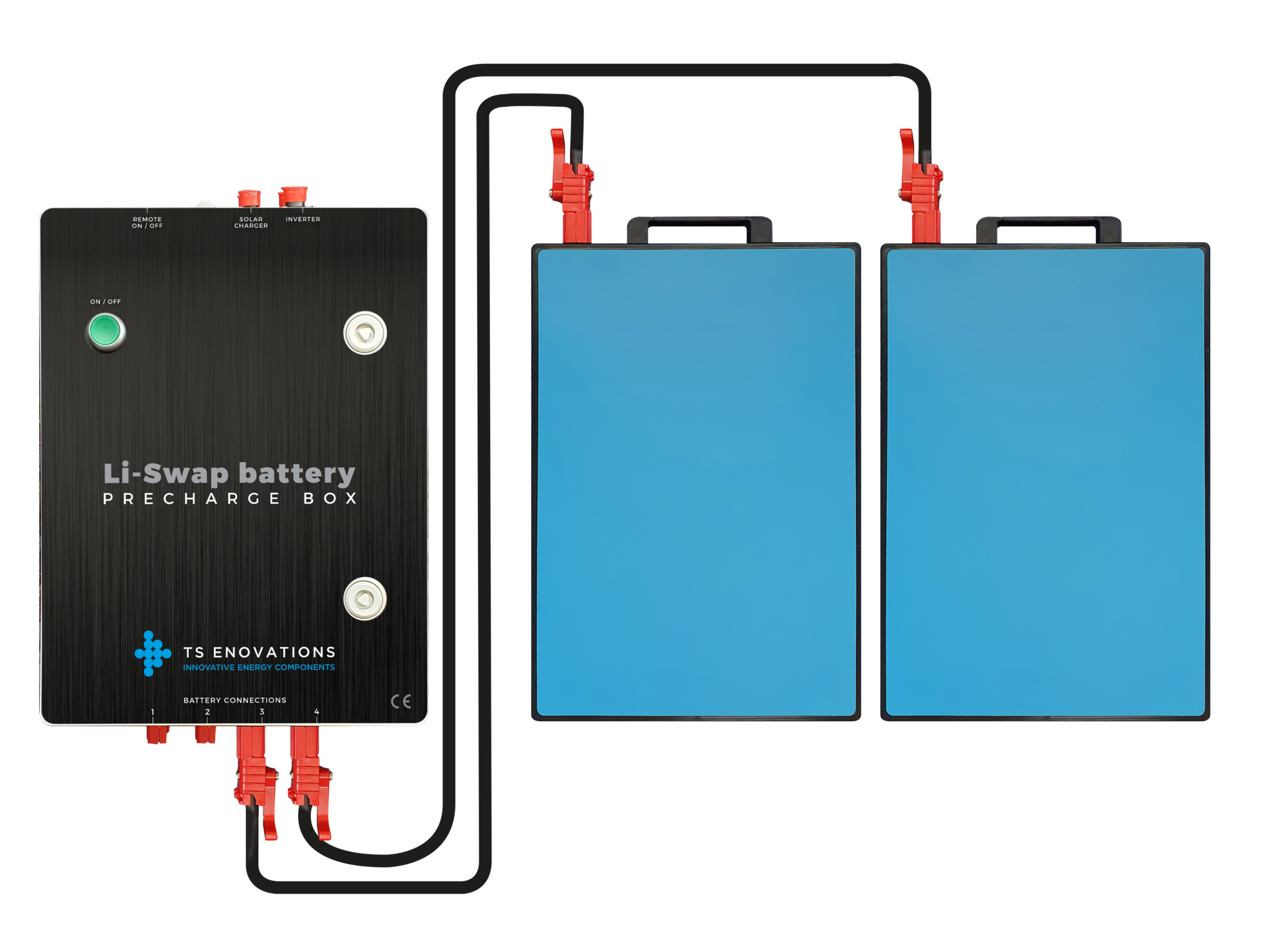 TS Enovations Li-Swap accusysteem 5,6 kWh